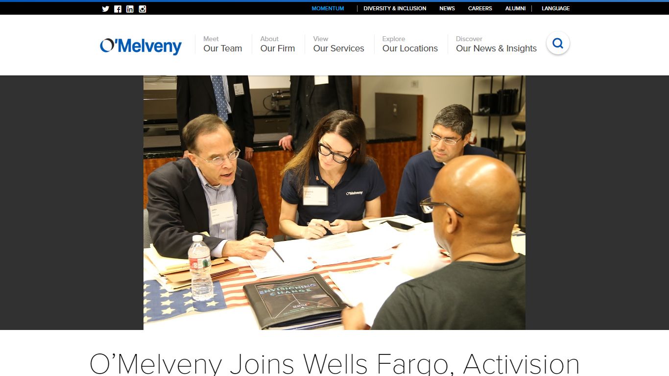 O’Melveny Joins Wells Fargo, Activision Blizzard, and L.A ...